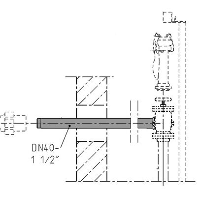 Jung Pumpen - JP48927 - DN 40 Jung Pumpen - JP48927 - DN 40