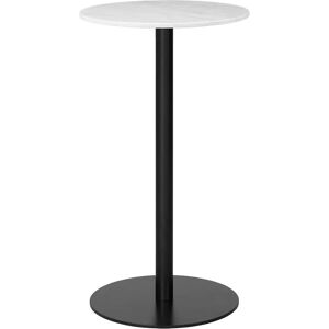 Gubi Table 1.0 Bartisch rund Ø60cm Marmor weiß