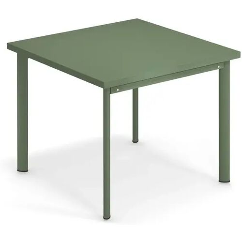 Emu Star 306 Tisch 90x90 militärgrün (17, MILITARY GREEN)