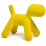 Magis Me Too Puppy Velvet S Kinderstuhl (H 34,5cm) gelb irisierend