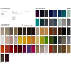 Lapalma Lab S70 Bürostuhl schwarz lackiert   Kunstleder Valencia (Wunschfarbe im Bemerkungsfeld angeben)