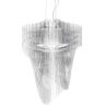 Slamp Aria Pendelleuchte transparent   S (Ø 50cm, H 75cm)