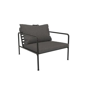 Houe Avon Outdoor Loungesessel schwarz dark grey Basic