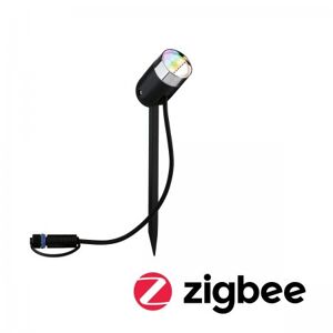 Paulmann Licht Paulmann No. 94283 Plug&Shine ZigBee RGBW Spot Pike 4W 24V 40° Anthrazit