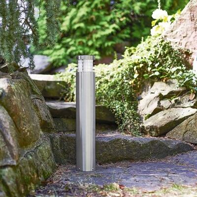 HEITRONIC Aruba Edelstahl Außenleuchte - Gartenleuchte, 1flammig, Ø 10 cm, 60 cm hoch HEITRONIC Aruba Edelstahl Außenleuchte - Gartenleuchte, 1flammig, Ø 10 cm, 60 cm hoch