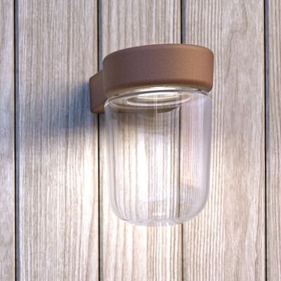 BELID Lampen & Leuchten Belid Moon LED Außenwandleuchten rostbraun IP44 3000K BELID Lampen & Leuchten Belid Moon LED Außenwandleuchten rostbraun IP44 3000K