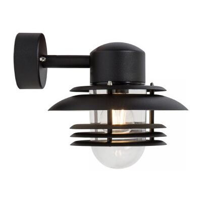 BELID Lampen & Leuchten Belid Mira Außenwandleuchte schwarz IP23 E27 BELID Lampen & Leuchten Belid Mira Außenwandleuchte schwarz IP23 E27