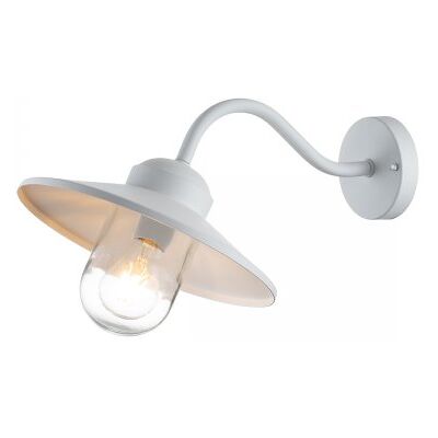 Elstead Lighting Klampenborg Edelstahl Außenwandleuchte - IP44 Elstead Lighting Klampenborg Edelstahl Außenwandleuchte - IP44