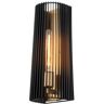 Elstead Lighting Elstead Linara 1-flammige Wandleuchte schwarz messing