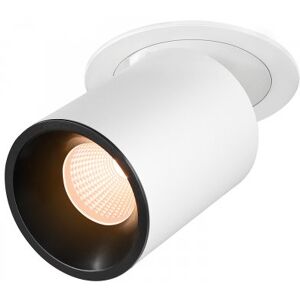 SLV Leuchten & Lampen SLV 1007038 NUMINOS® PROJECTOR L Deckeneinbauleuchte 2700K 20° zylindrisch weiß schwarz