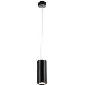 SLV Leuchten & Lampen SLV 133120 SUPROS 78 Pendelleuchte rund schwarz 3000K 60° Linse dimmbar