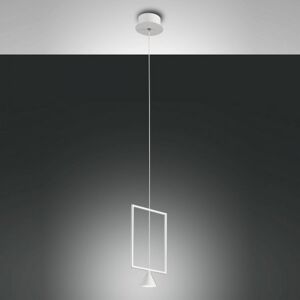 Fabas Luce Sirio Weiße LED Pendelleuchte - Innenraumbeleuchtung Fabas Luce Sirio Weiße LED Pendelleuchte - Innenraumbeleuchtung