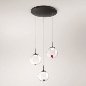 Fabas Luce 3770-47-373 LED Pendelleuchte Ariel mit Figuren transparent 3 Step Dim Fabas Luce 3770-47-373 LED Pendelleuchte Ariel mit Figuren transparent 3 Step Dim