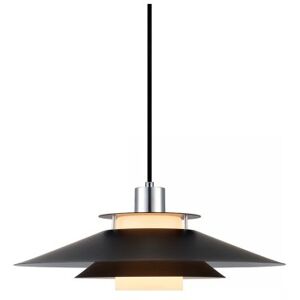 Halo Design Rivoli Pendellampe - Schwarz/Krom - E27 40cm Halo Design Rivoli Pendellampe - Schwarz/Krom - E27 40cm