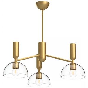 Elstead Lighting Jude Pendelleuchte 3-flammig Gebürstetes Gold Elstead Lighting Jude Pendelleuchte 3-flammig Gebürstetes Gold