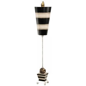 Elstead Lighting Elstead Tischleuchte Peony 1-flammig 112cm schwarz taupe Elstead Lighting Elstead Tischleuchte Peony 1-flammig 112cm schwarz taupe