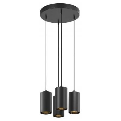 SLV Leuchten & Lampen SLV 1006437 ASTO TUBE Pendelleuchte 4-flammig GU10 schwarz SLV Leuchten & Lampen SLV 1006437 ASTO TUBE Pendelleuchte 4-flammig GU10 schwarz