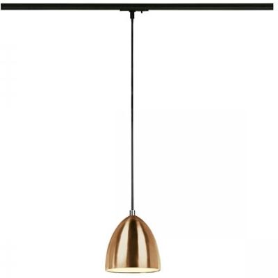 SLV Leuchten & Lampen SLV Leuchte 1008060 PARA CONE 14 Pendelleuchte 1-Phasen System GU10 kupfer weiß SLV Leuchten & Lampen SLV Leuchte 1008060 PARA CONE 14 Pendelleuchte 1-Phasen System GU10 kupfer weiß