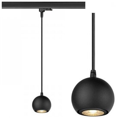 SLV Leuchten & Lampen SLV 1008170 LIGHT EYE® 90 3-Phasen Pendelleuchte GU10 max. 6W matt schwarz SLV Leuchten & Lampen SLV 1008170 LIGHT EYE® 90 3-Phasen Pendelleuchte GU10 max. 6W matt schwarz
