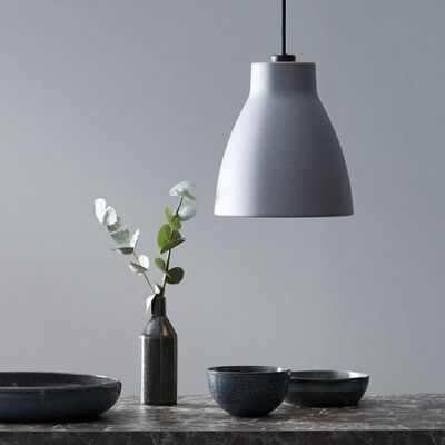 Belid Gong Deckenleuchte - Grau - E27 - 25cm - IP20 - A++ Belid Gong Deckenleuchte - Grau - E27 - 25cm - IP20 - A++