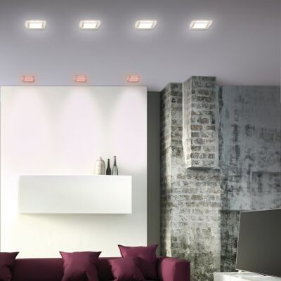 Paul Neuhaus 1160-17 Q-VIDAL LED Einbauleuchte chrom 3er-Set Paul Neuhaus 1160-17 Q-VIDAL LED Einbauleuchte chrom 3er-Set