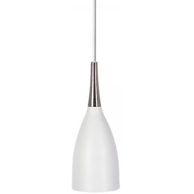 Belid Lighting Anemon 1 Licht Schlanker Deckenpendel Matt Weiß - Pendelleuchte Belid Lighting Anemon 1 Licht Schlanker Deckenpendel Matt Weiß - Pendelleuchte