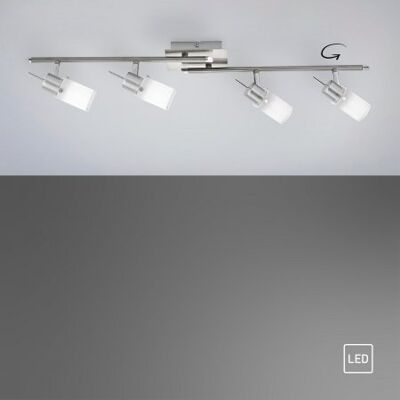 Leuchten Direkt Max LED Silber Deckenleuchte - Deckenleuchte Leuchten Direkt Max LED Silber Deckenleuchte - Deckenleuchte