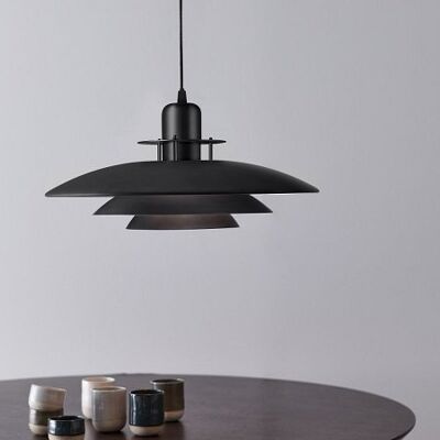 BELID Lampen & Leuchten BELID Leuchten No. 121307 E27 Pendelleuchte Primus I schwarz 43cm BELID Lampen & Leuchten BELID Leuchten No. 121307 E27 Pendelleuchte Primus I schwarz 43cm