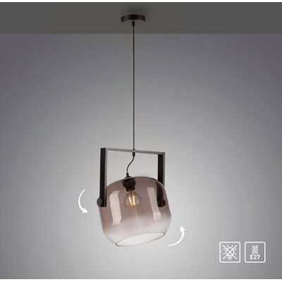 JUST LIGHT - CUP 2.0 - Schwarz - Holz - Pendelleuchte JUST LIGHT - CUP 2.0 - Schwarz - Holz - Pendelleuchte