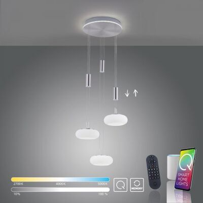 Paul Neuhaus Q-ETIENNE LED Pendellampe - Smart ZigBee, 4 Lichter Paul Neuhaus Q-ETIENNE LED Pendellampe - Smart ZigBee, 4 Lichter
