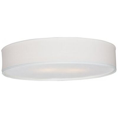 Belid Soft - LED 1 Licht Deckenleuchte Weiß Leinen - Deckenlampe Belid Soft - LED 1 Licht Deckenleuchte Weiß Leinen - Deckenlampe