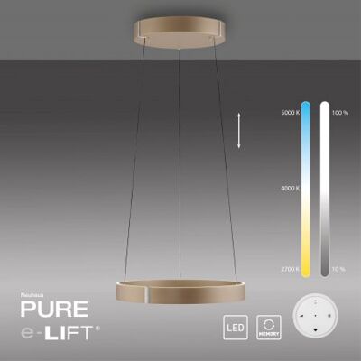 Paul Neuhaus 2560-97 Neuhaus PURE E-Clipse LED Pendelleuchte bronce elektrisch Paul Neuhaus 2560-97 Neuhaus PURE E-Clipse LED Pendelleuchte bronce elektrisch