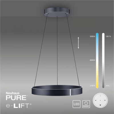 Paul Neuhaus LED Pendelleuchte PURE-E-CLIPSE - Höhenverstellbar, Dimmbar, 70cm Paul Neuhaus LED Pendelleuchte PURE-E-CLIPSE - Höhenverstellbar, Dimmbar, 70cm