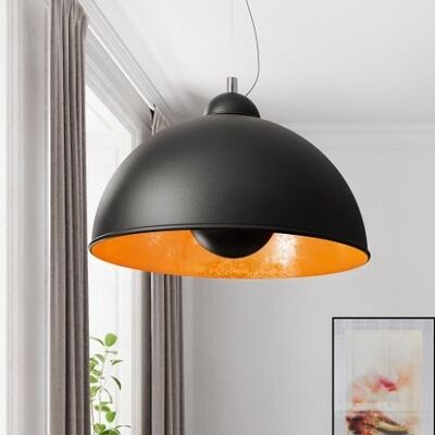 BY RYDENS By Rydéns 2822330-4000 Pendelleuchte Captain schwarz gold 53 cm BY RYDENS By Rydéns 2822330-4000 Pendelleuchte Captain schwarz gold 53 cm