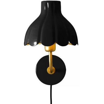 PR Home 2832103 Wandleuchte Wells Schwarz Gold 21cm PR Home 2832103 Wandleuchte Wells Schwarz Gold 21cm