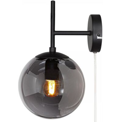 Rydéns Rauchgrau Wandleuchte - 18cm Modernes Licht Rydéns Rauchgrau Wandleuchte - 18cm Modernes Licht