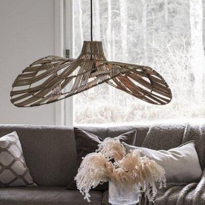 PR Home 4881-2503 Wella Outdoor Pendelleuchte Rattan Natur 81cm PR Home 4881-2503 Wella Outdoor Pendelleuchte Rattan Natur 81cm
