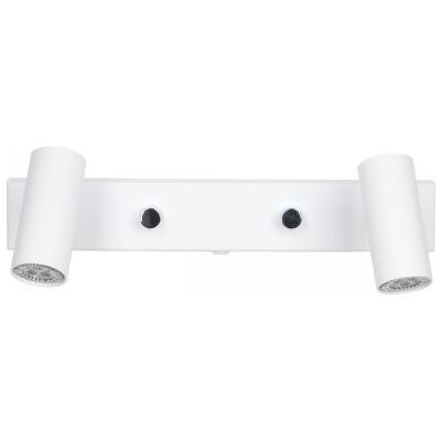Belid Cato - 2 Licht Innenwandlampe Matt Weiß - Wandleuchte Belid Cato - 2 Licht Innenwandlampe Matt Weiß - Wandleuchte