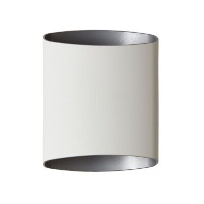 Belid Sinne Up & Down Wandleuchte Weiß Silber, Schalter am Kabel - Wandleuchte Belid Sinne Up & Down Wandleuchte Weiß Silber, Schalter am Kabel - Wandleuchte