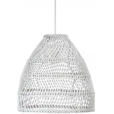 PR Home 4636-BT01 Hängelampe Maja weißes Rattan 36cm PR Home 4636-BT01 Hängelampe Maja weißes Rattan 36cm