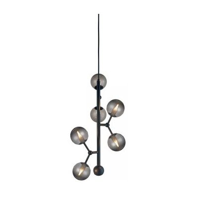 Halo Design Atom Vertikal Pendellampe Rauchglas Halo Design Atom Vertikal Pendellampe Rauchglas