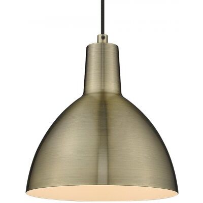 Halo Design No. 739059 Pendelleuchte METROPOLE Messing Antik 15cm Halo Design No. 739059 Pendelleuchte METROPOLE Messing Antik 15cm