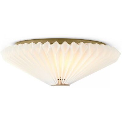 Halo Design 745098 Wand- und Deckenleuchte Paris 50cm weiß messing antik Halo Design 745098 Wand- und Deckenleuchte Paris 50cm weiß messing antik