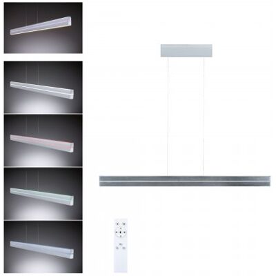 Paulmann Licht Paulmann 78475 LED Pendelleuchte Raiko RGBW Silber dimmbar Paulmann Licht Paulmann 78475 LED Pendelleuchte Raiko RGBW Silber dimmbar