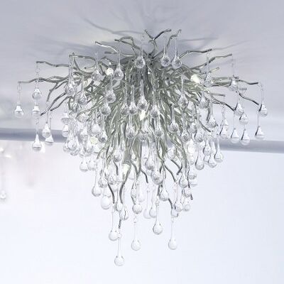 Paul Neuhaus ICICLE Silber Deckenleuchte - Deckenlampe Paul Neuhaus ICICLE Silber Deckenleuchte - Deckenlampe