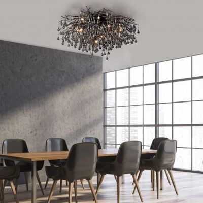 Paul Neuhaus Moderne Kristall-Deckenleuchte Paul Neuhaus Moderne Kristall-Deckenleuchte