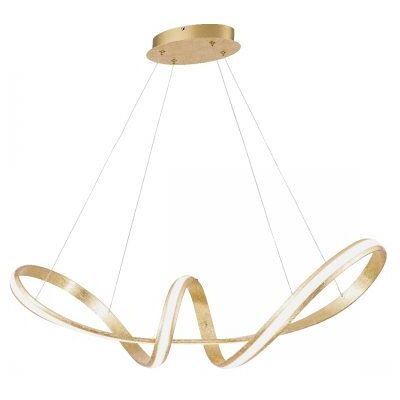 Paul Neuhaus Melinda Gold Pendelleuchte - 80cm LED Dimmbar Paul Neuhaus Melinda Gold Pendelleuchte - 80cm LED Dimmbar