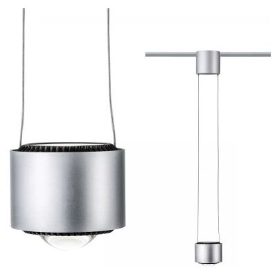 Paulmann Licht Paulmann 96811 URail LED Pendel Aldan 1-flammig chrom matt dimmbar 4000K Paulmann Licht Paulmann 96811 URail LED Pendel Aldan 1-flammig chrom matt dimmbar 4000K