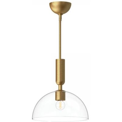 Elstead Lighting Jude Pendelleuchte 1-flammig Gebürstetes Gold Elstead Lighting Jude Pendelleuchte 1-flammig Gebürstetes Gold