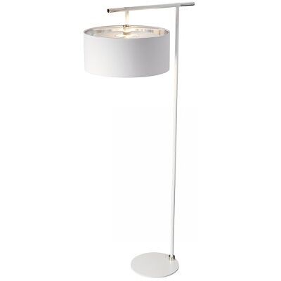 Elstead Lighting Balance Stehleuchte - Weiß, Nickel, E27 - Stehlampe Elstead Lighting Balance Stehleuchte - Weiß, Nickel, E27 - Stehlampe